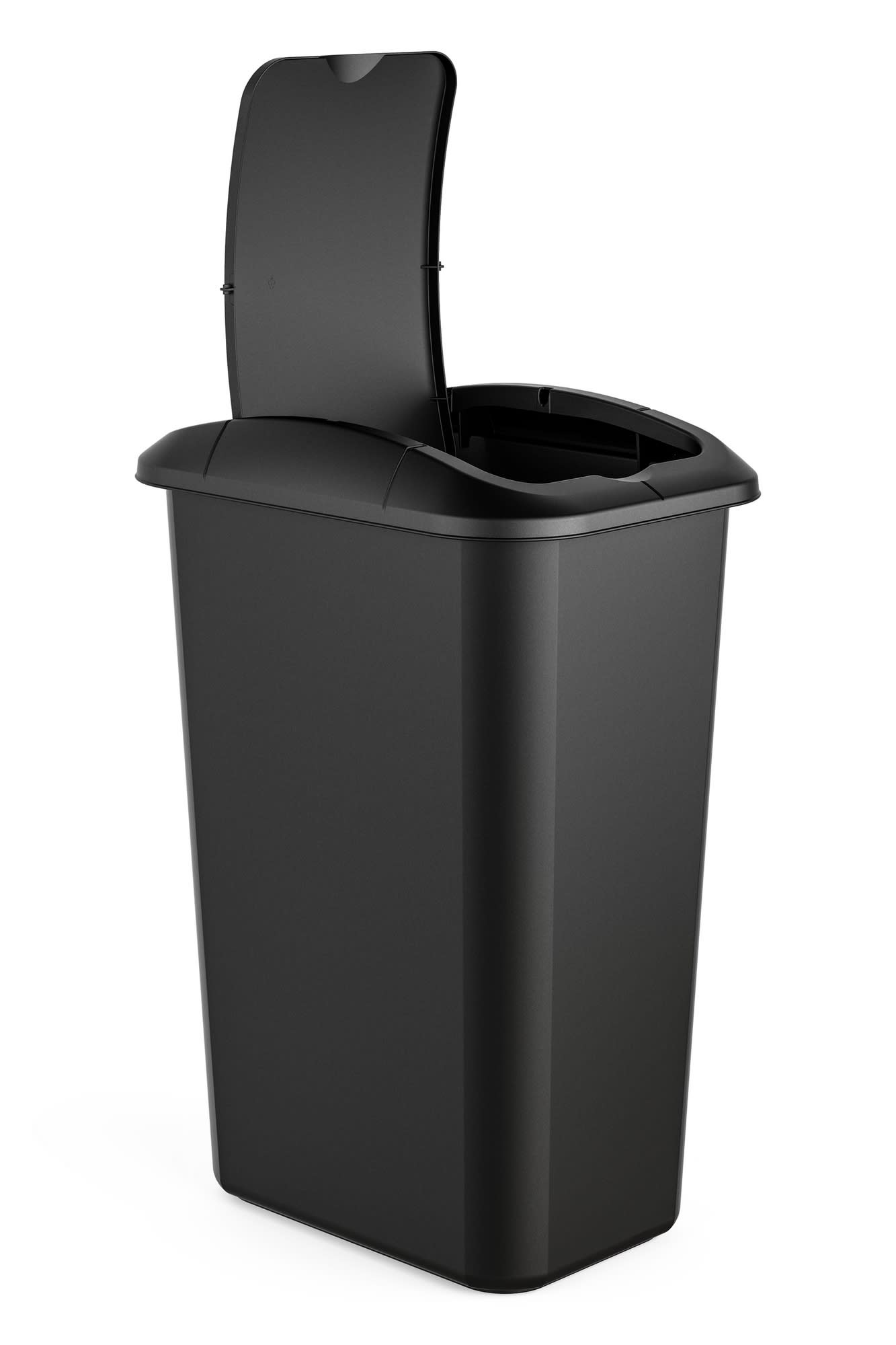 GuestSupply US | Suncast® Desk-Side Wastebasket, 10 Gallon, Black